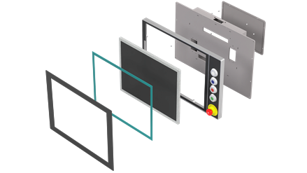 Touchscreen kundenspzifische Komplettlösung